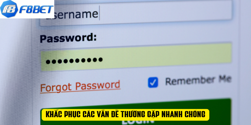 Khắc phục các vấn đề thường gặp nhanh chóng